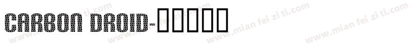 Carbon Droid字体转换